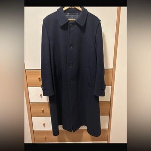 Elegant Navy Trench LODEN Coat for Men